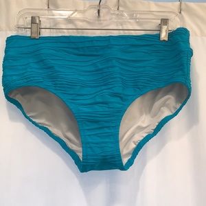 Lands end mid waist bikini bottoms